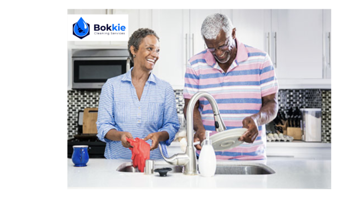 Family cleaning time